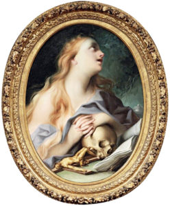 Ignaz Stern, Maddalena penitente, olio su tela, cm. 87x65,5