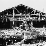 La demolizione del Politeama, anno 1990.