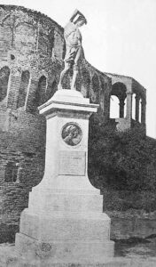 Monumento distrutto il 26 aprile 1924