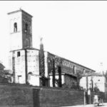 L'abside della chiesa vista da Via Emaldi