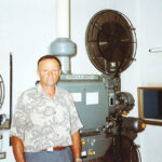 Giuliano Battaglia al Cinema Doria di Barbiano nel 2000.