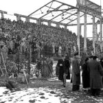 Lo Stadio del Tondo in una foto del secondo dopoguerra di Paolo Guerra.